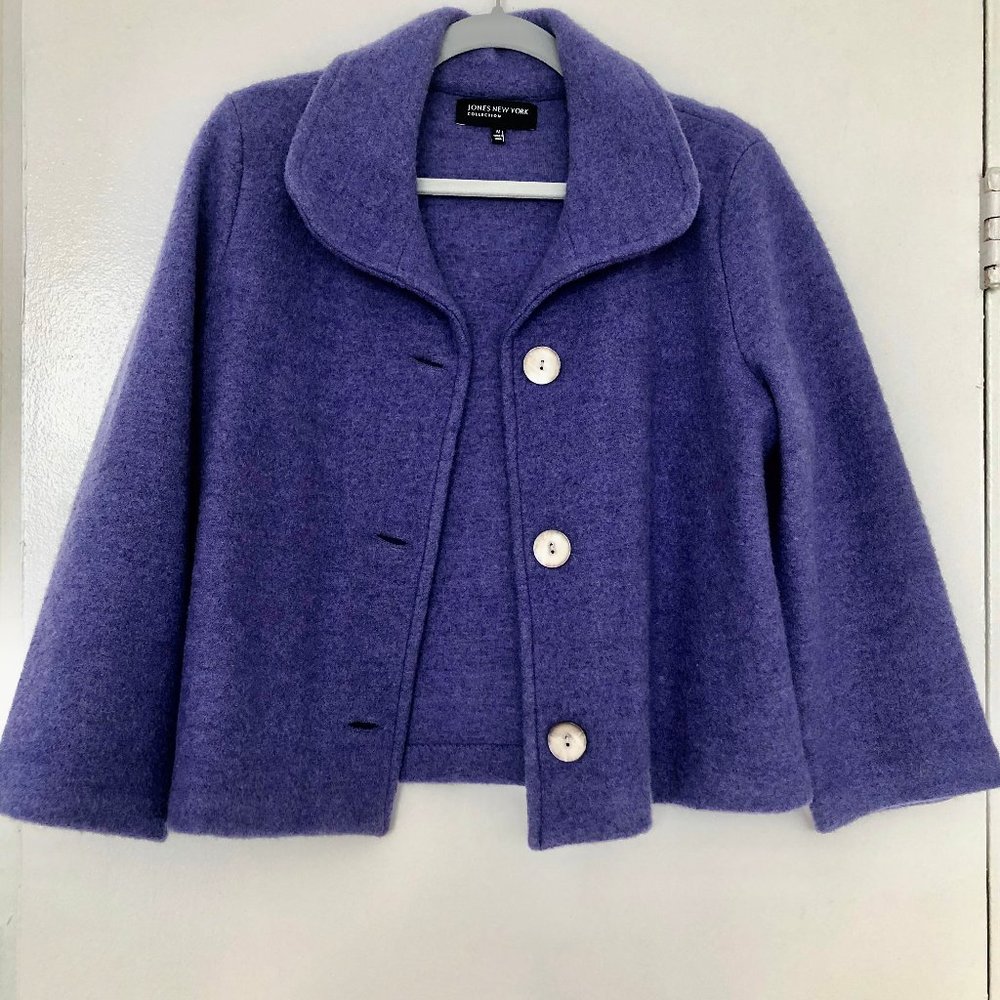 Purple Coat - Jones New York